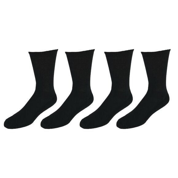 Dr Scholls Men's Big and Tall Diabetic Circulatory Crew Socks (4 Pair Pack) - Picture 2 of 2